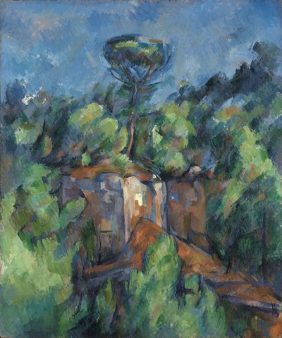 Quarry at Bibémus by Paul Cézanne